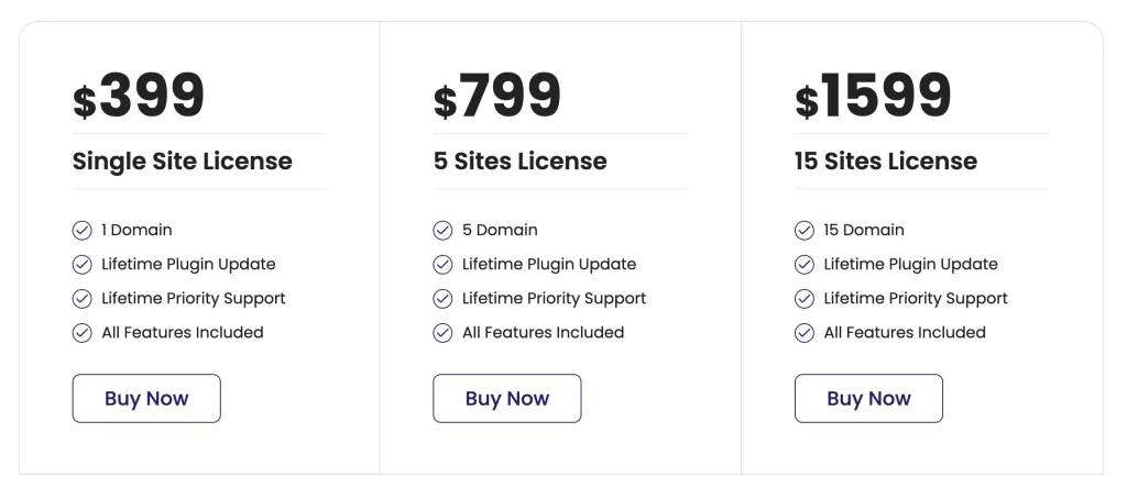 FluentCommunity Lifetime Plan Options