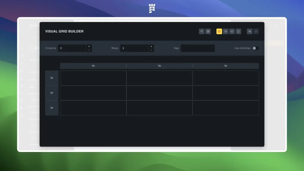 Bricks Visual CSS Grid Builder