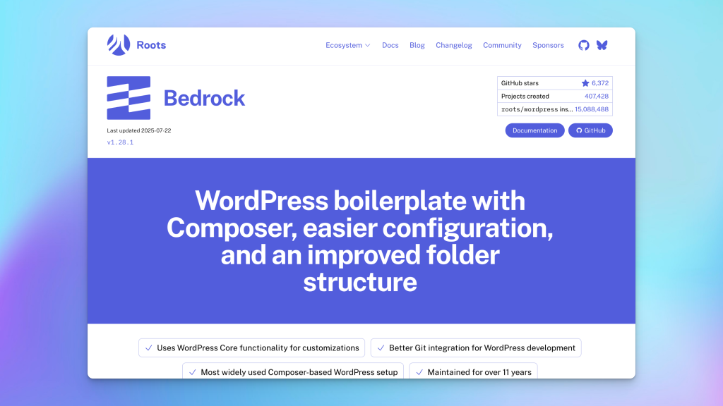Bedrock WordPress